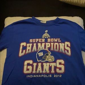 2012 NY Giants Super Bowl T-Shirt